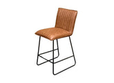 Alfie Cognac Bar Stool - 1